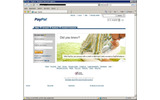 巧妙に作られたPayPalニセサイトの画像