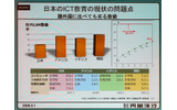 　インテルと内田洋行は7日、PCを利用した反復学習の効果測定を9月から2009年3月まで実施する発表した。この検証では、千葉県柏市内の2校の4年生と5年生の全員にPCを配布し、主に国語と算数の学習で利用する。の画像