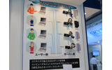 Security Solution 2008のATENジャパンブースでは、サーバの遠隔操作が行えるKVMスイッチを展示している。の画像