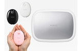 【左】昨年モデルの充電式カイロ【右】昨年モデルの充電式ポータブルウォーマーの画像