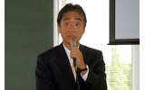 挨拶する安西祐一郎塾長の画像