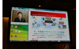 リモート環境の資料を会議室の画面に表示の画像