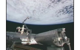 国際宇宙ステーションから見た地球の画像
