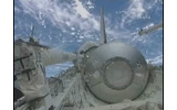 NASA TVは、宇宙ステーションとのドッキングを解除したエンデバーの様子を中継した。軌道を飛行するシャトルの下には、地球がはっきりとうつっていた。の画像