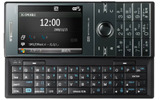 「Dual Diamond」（S22HT）ブラックモデル。スライドして使用するQWERTYキーを採用の画像