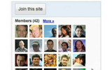 「Join this site」ボタンで、そのサイトに“参加”するの画像