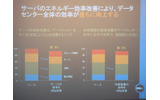 サーバの削減や効率化は、それにほど比例してデータセンタ全体の電力が削減できる。しかし冷却装置の効率だけを改善しても、データセンタ全体の消費電力削減は小さいの画像