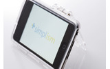 ベルトクリップの向きを調整すればiPod touchを立てかけるスタンドに早代わりの画像