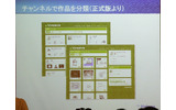 チャネル機能もあるので、カテゴリ分類や将来的にはPRチャネルなどマネタイズへの発展も可能の画像