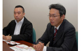 NTTデータのビジネスソリューション本部HOME4Uプロジェクト課長代理の村上隆史氏(左)とビジネスソリューション本部HOME4Uプロジェクト課長代理の小林憲司氏の画像