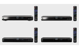 左上がDMR-BW950、右上がDMR-BW850、左下がDMR-BW750、右下がDMR-BR550の画像