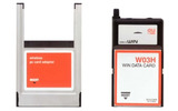 　auを展開するKDDIと沖縄セルラーは、コンパクトフラッシュ（CF）型の1X WINデータ通信カード「W03H」を2月下旬に発売するの画像