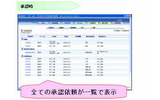 「MajorFlow for.NET Ver4.5」承認画面の画像