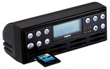 「LAT-SD100MP3」。SDメモリカード用のスロットを8スロット搭載し、MP3プレーヤーチェンジャーとしての機能をもつの画像