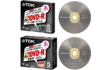 TDKは9日、DVD-R/RW/RAMメディアの新ラインアップ製品を発表した。の画像