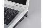 レシーバーのノートPC接続イメージの画像