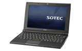 「SOTEC DC101BP」（リッチブラック）正面の画像