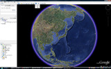 Mars in Google Earthを表示するには、タブから火星を選択するの画像