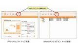 「Webカメラプラグイン」追加後の「ポケットUソフト」画面イメージの画像