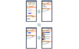 携帯電話からの視聴・閲覧時の画面（Webカメラプラグイン利用時）の画像