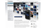 「BlackBerry App World」サイト（PC）の画像