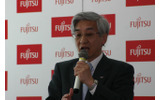 富士通 取締役副社長の富田達夫氏の画像