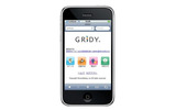 「GRIDY(グリッディ)」iPhone版ブラウザ画面の画像