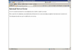 ログインするとInternal Server Errorが表示されてしまう状態が続いているの画像