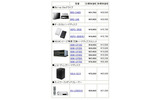 全12製品の新価格（消費税含まず）の画像