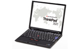 指紋センサー搭載のB5モバイルノート「ThinkPad X41」の画像