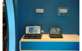 インテルブースで展示されていた各社のWiMAX搭載ノートPCやネットブックなどの画像