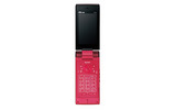 「SOLAR PHONE SH002」スパークリングレッドの画像