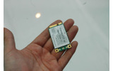 搭載されているインテルのWiMAX/WiFi Link 5500シリーズのモジュールの画像