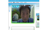 編集部から見たCOMPUTEX会場のエイサーブースの画像