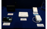 OKIやNECのゲートウェイ、Wi-Fiルータもある。NECのWi-Fiルータは参考出品となっているが、おそらく市販されるものの画像