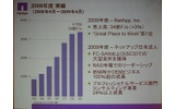 ネットアップ、グローバルでの売上推移の画像