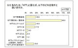 「NTT」と言えば、どの会社を指す?の画像