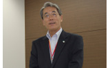 情報・通信グループ アウトソーシング事業部 事業部長の渡部芳邦氏の画像