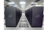 富士通による理研の超並列PCクラスタの画像