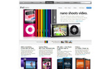 　米アップルは9日（現地時間）、ビデオカメラを搭載したiPod nanoなど新製品を発表した。の画像