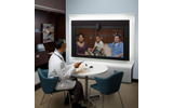 少人数向け(小規模会議室向け)端末「Cisco TelePresence System 1100」(イメージ)の画像