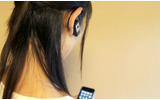「SBT03」は、通話だけでなく、楽曲再生も可能なiPhone 3G/iPhone 3GS用としても最適なA2DP対応Bluetoothヘッドセットである。の画像