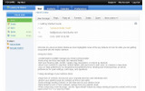 「IBM LotusLive iNotes V1.0」操作画面の画像