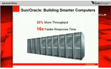 「Oracle OpenWorld 2009」のライブ配信よりの画像