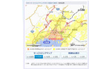 UQ WiMAXサービスエリアマップ（広島）の画像