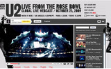 YouTube「U2オフィシャルチャンネル」の画像
