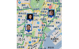 「Google Latitude」ではマップ上に友だちの居場所が表示されるの画像