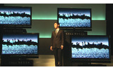 「CEATEC JAPAN 2009」で展示された「CELL REGZA 55X1」の様子の画像