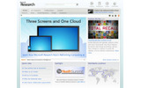 「Microsoft Research」サイト（画像）の画像