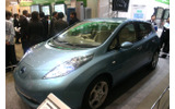 日産の電気自動車LEAFの画像